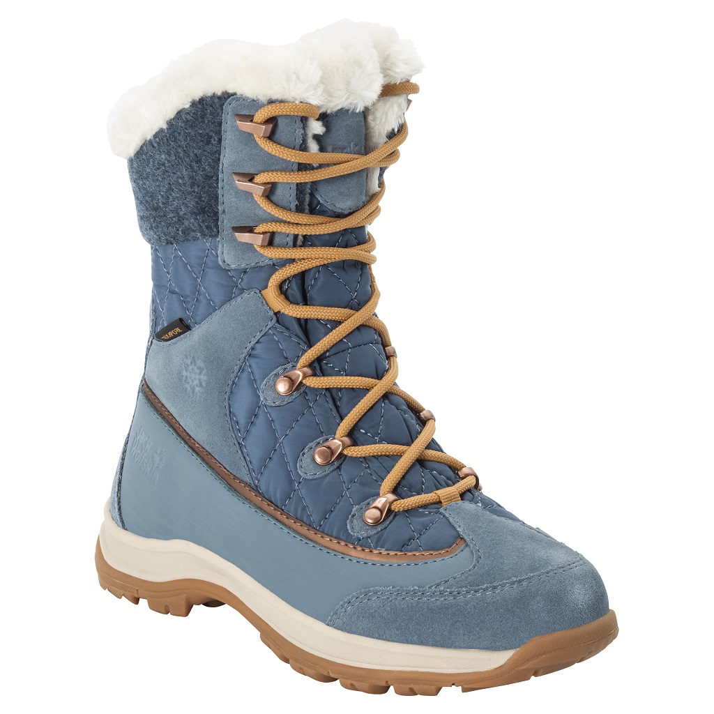 Jack Wolfskin Winterstiefel Cold Bay High Texapore Wasserdicht Hellblau